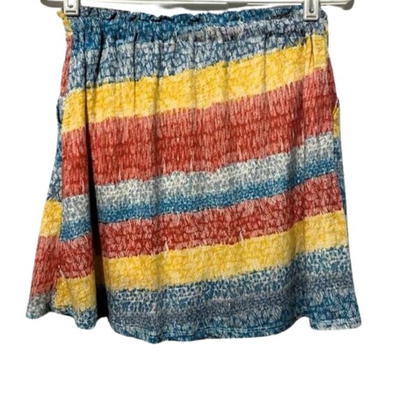 Threadless Select Rainbow Mini Skirt NWT Pockets Small - Picture 6 of 12